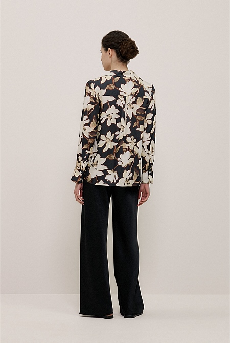 Calais Modal Camp Collar Shirt