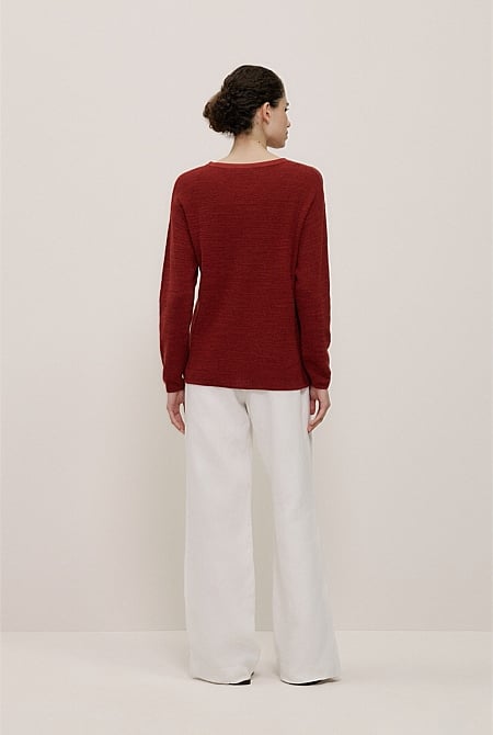 Linen Cotton Pullover