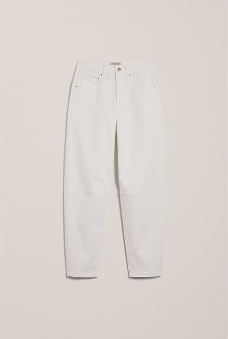Australian Cotton Blend Tapered Leg Jean
