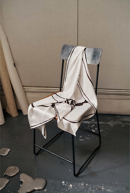 Camie Lyons x Trenery Silk Scarf
