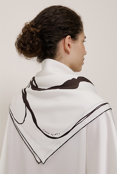 Camie Lyons x Trenery Silk Scarf