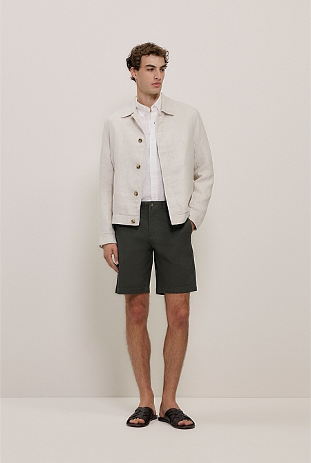 Cotton Twill Chino Short