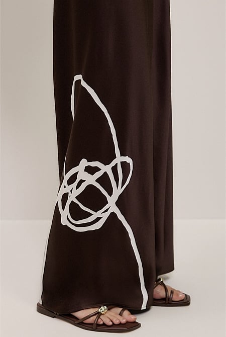 Camie Lyons x Trenery Silk Pant