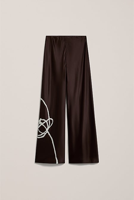 Camie Lyons x Trenery Silk Pant