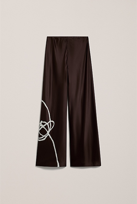Camie Lyons x Trenery Silk Pant
