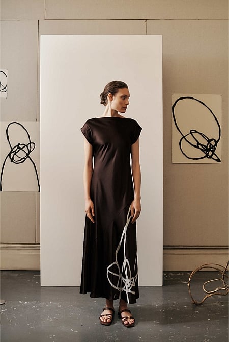 Camie Lyons x Trenery Silk Dress Camie Lyons x Trenery Silk Dress
