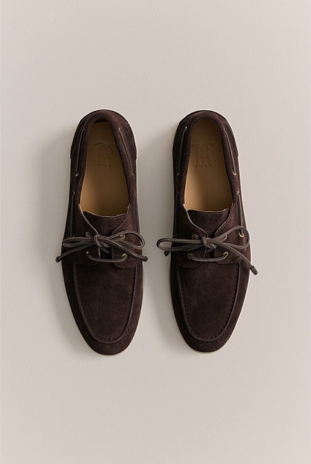 Marven Suede Boat Shoe