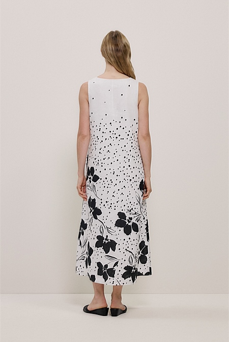 Etta Linen Column Dress