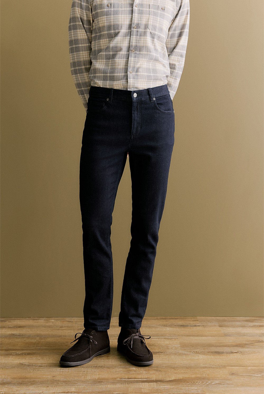 Modern Slim Dark Wash Jean