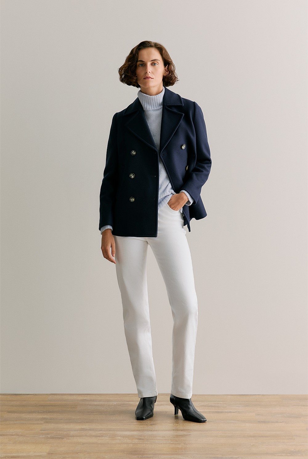 Ajio Grey Check Jacket Women's Buy Grey Jackets Coats For