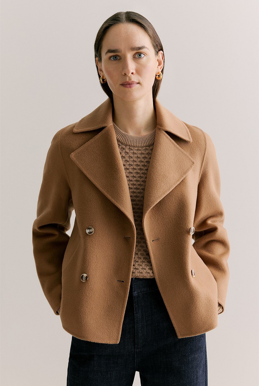 Peter Pan Collar Target Peacoat Women's Cheap Peacoat Women