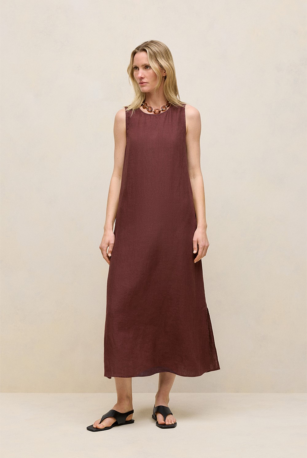 trenery linen dress Trenery Linen Pocket Detail Shirt Dress in Flax